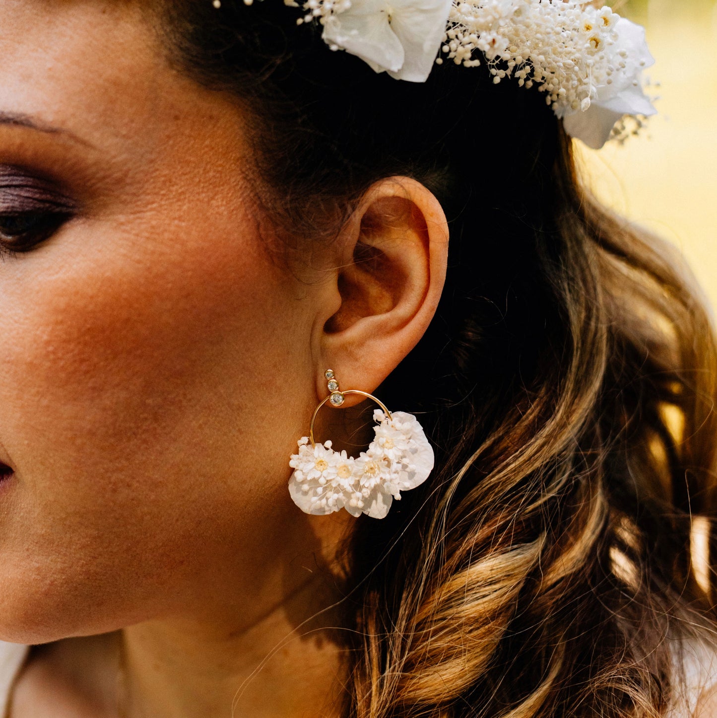 Boucles d'oreilles | Louïse (plaqué or)
