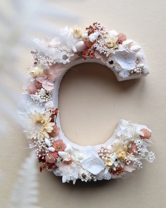 Atelier Enfant-Adulte : Lettre fleurie