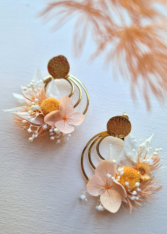 Boucles d'oreilles | Ambre