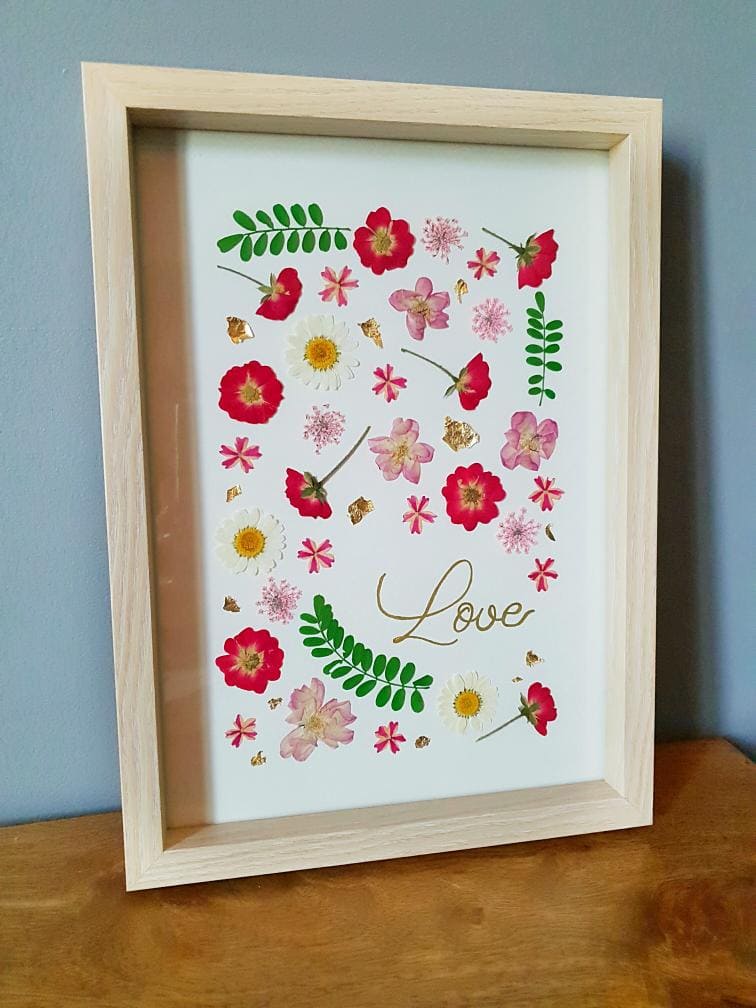 Atelier DIY HERBIER en fleurs séchées