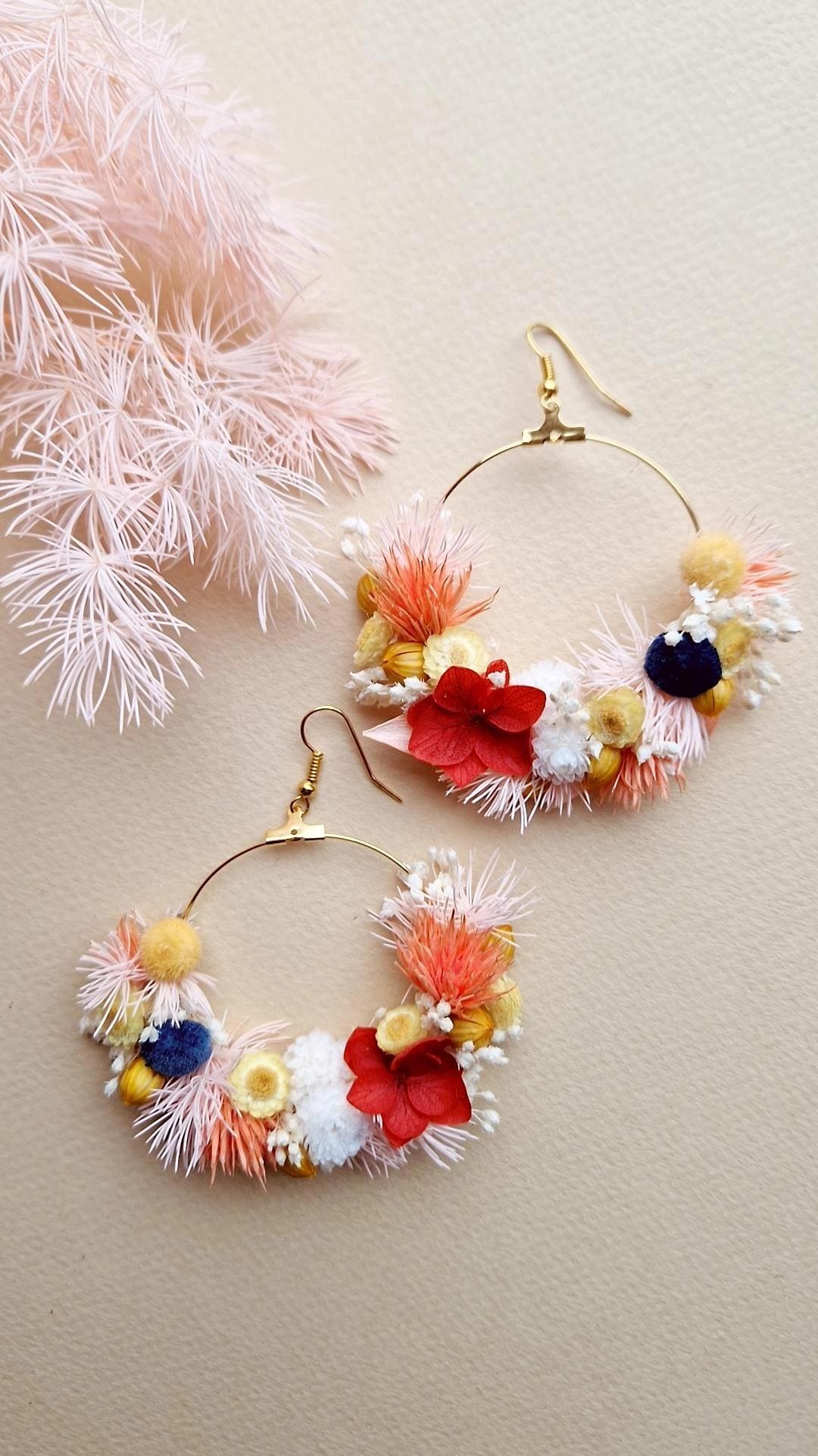 Atelier DIY adulte - Boucles d'oreilles fleuries