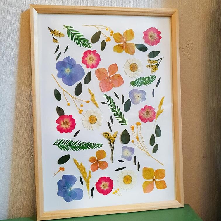 Atelier DIY HERBIER en fleurs séchées