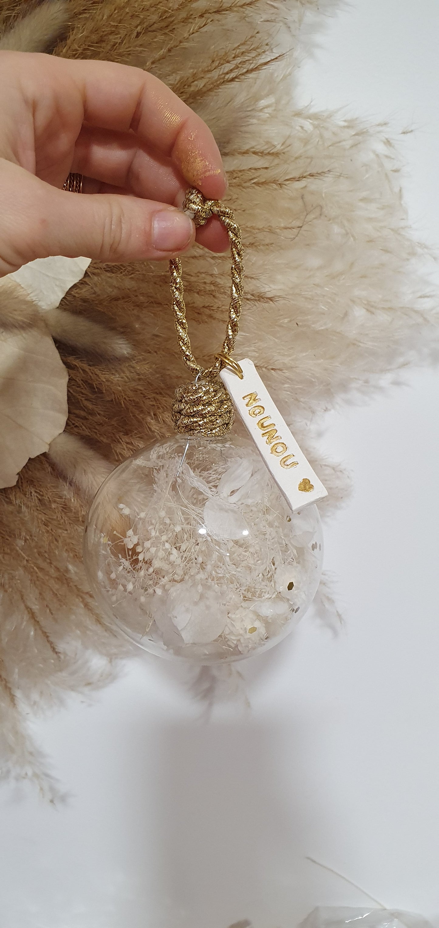 Boule de noël | personnalisable