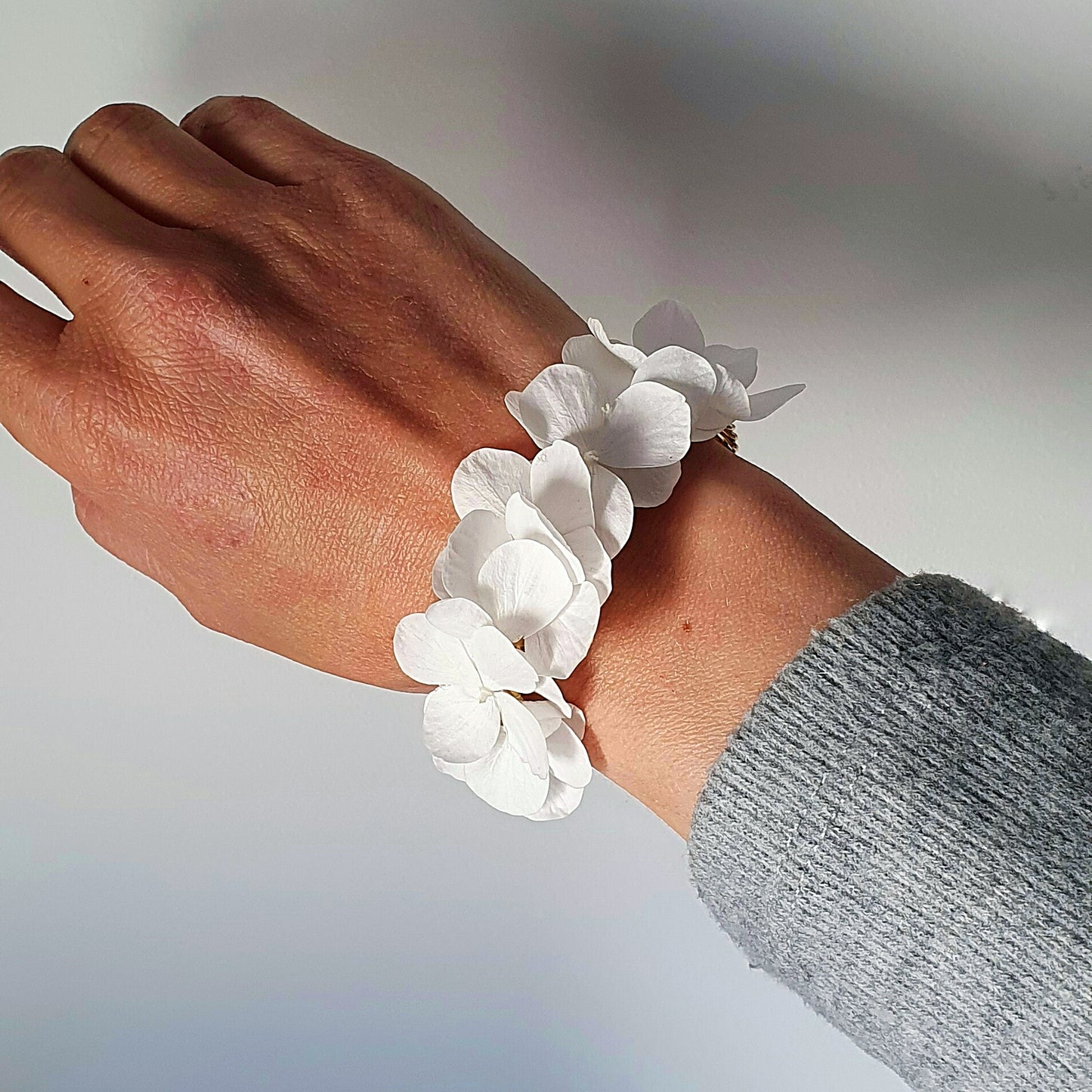 Bracelet jonc fleuri | Hortence